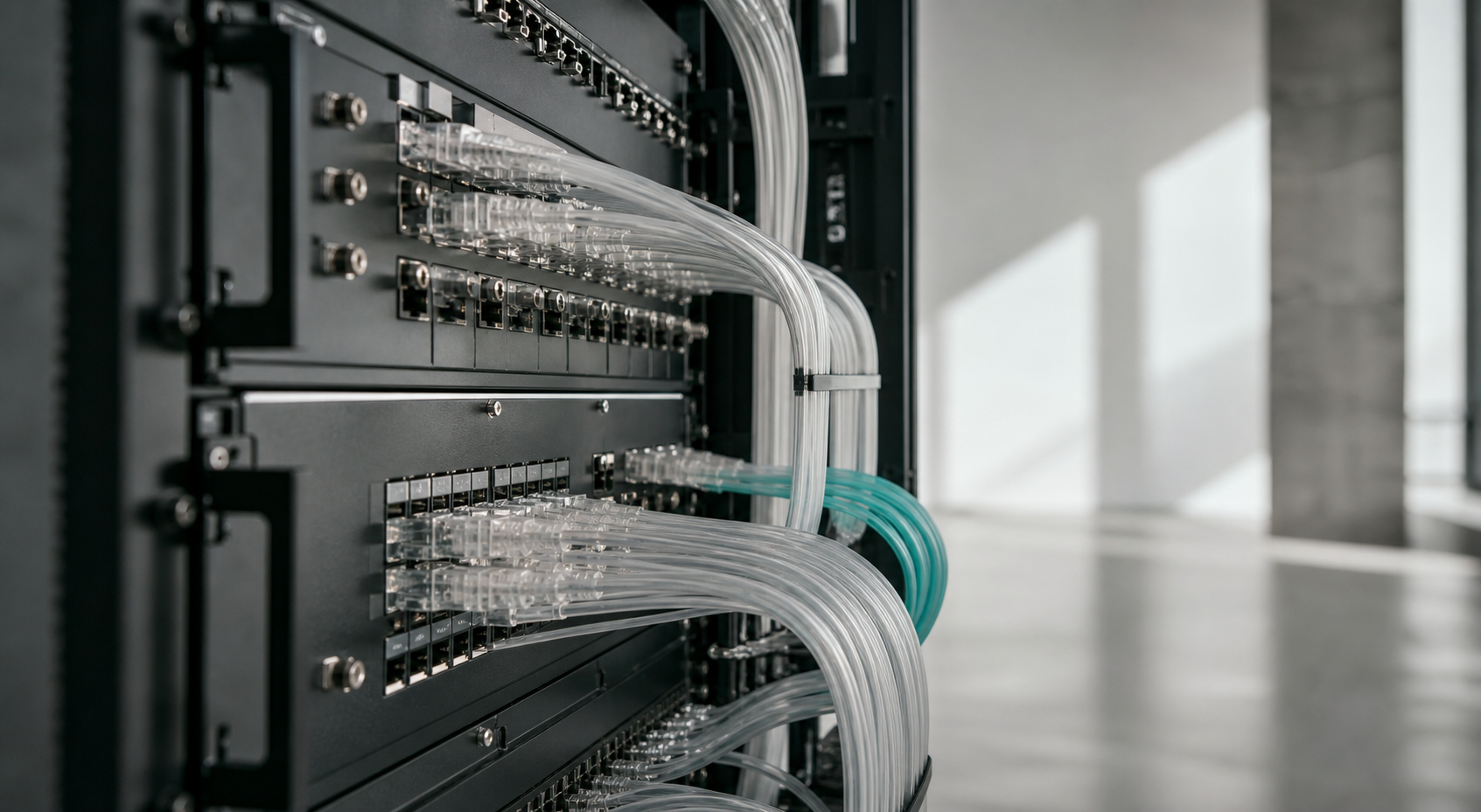 Organized connections between an AI interface and approved business systems